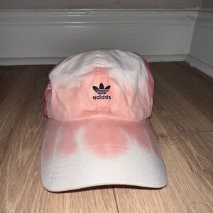 Adidas Two-Tone Pink and White Cap
